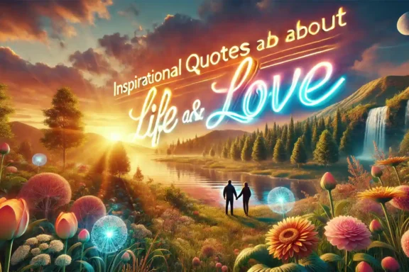 inspirational quotes and sayings about life and love